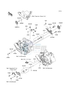 KSF 450 B [KFX450R MONSTER ENERGY] (B8F-B9FB) B9F drawing OIL PUMP