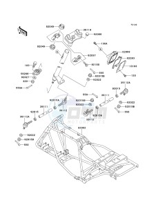 KLF 220 A [BAYOU 220] (A10-A14) [BAYOU 220] drawing FRAME