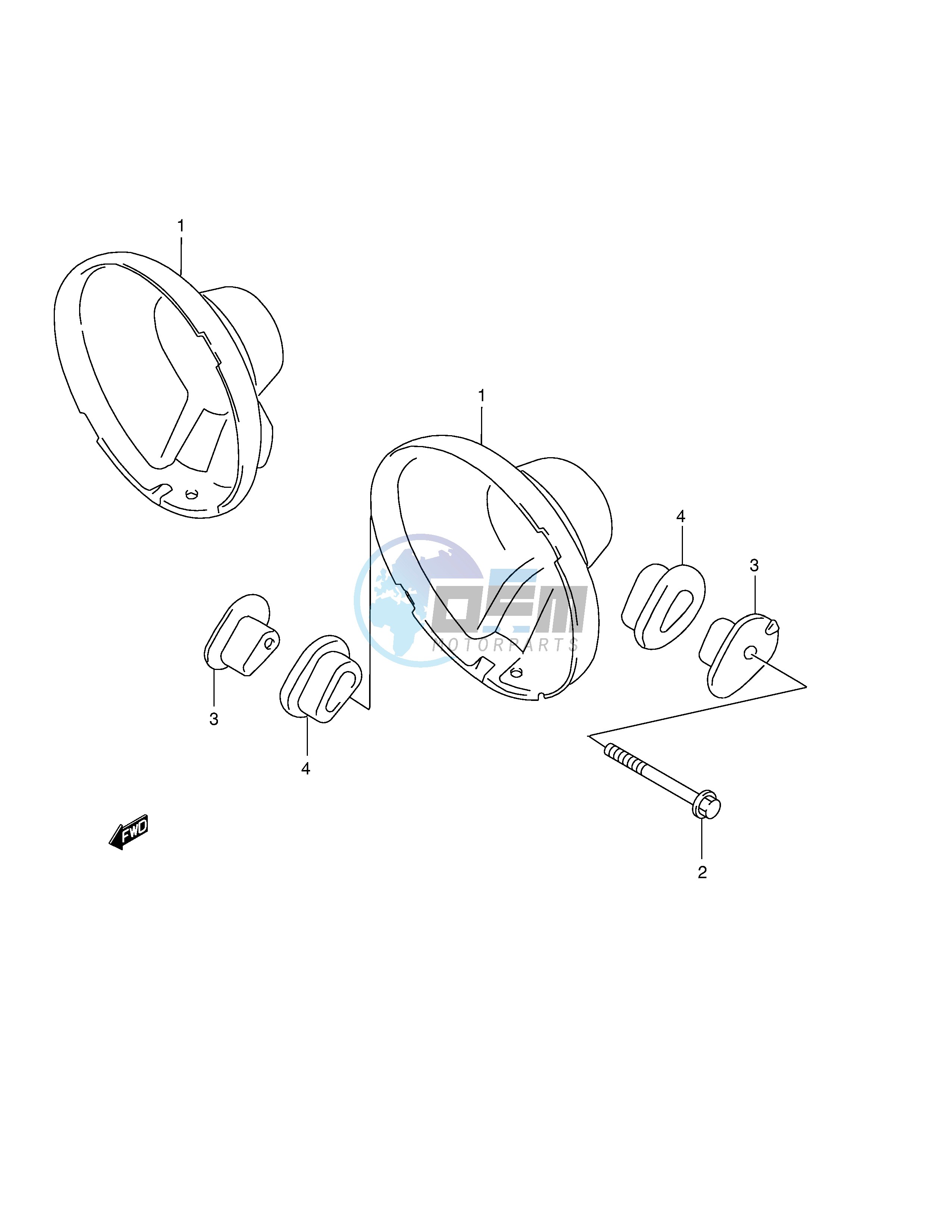 HEADLAMP HOUSING