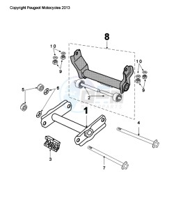 CITYSTAR 50 drawing ENGINEMOUNT