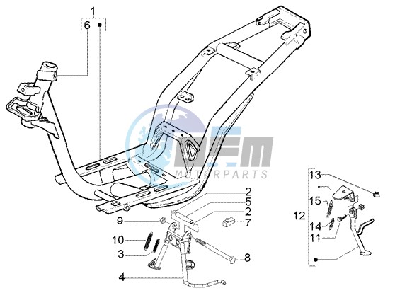 Chassis - Central stand