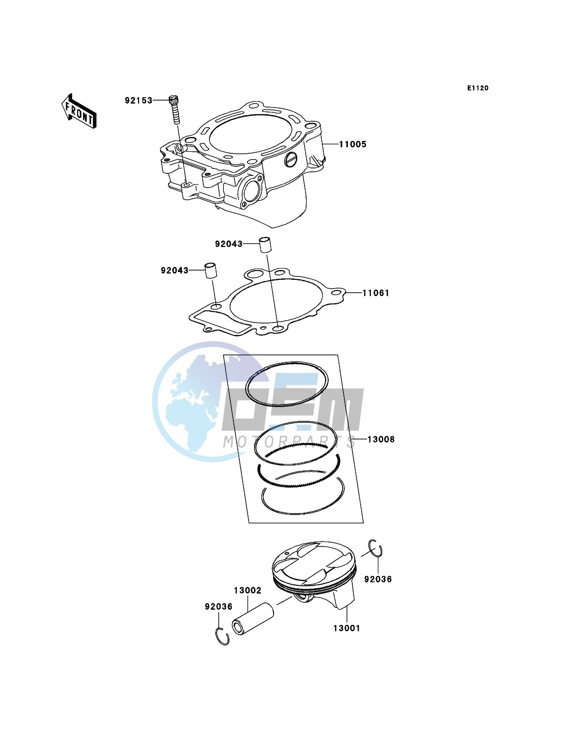 Cylinder/Piston(s)