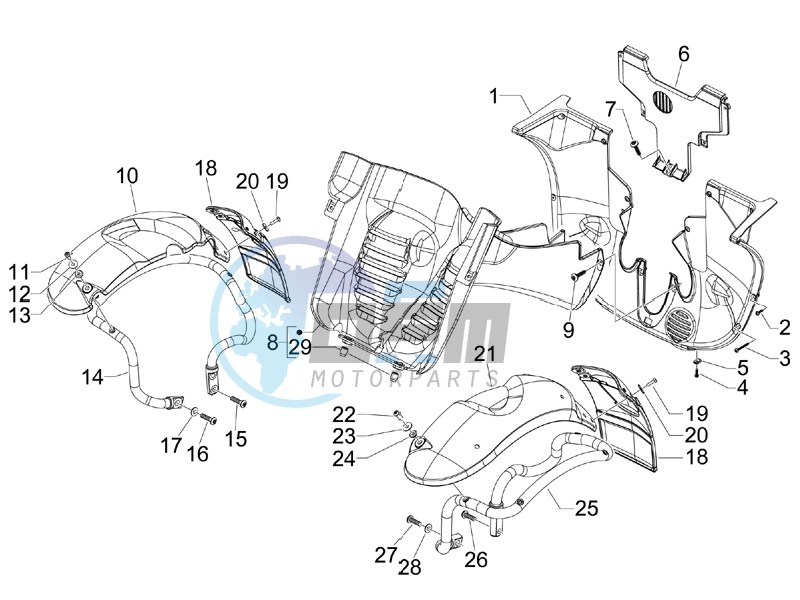 Wheel housing - Mudguard