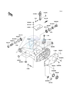 KVF650_4X4 KVF650DBF EU GB drawing Swingarm