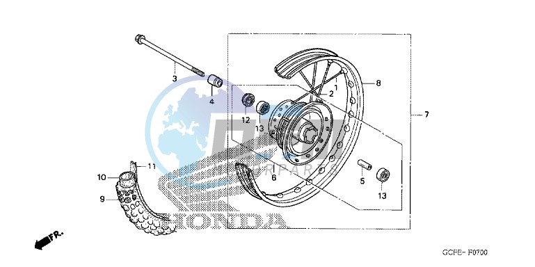 FRONT WHEEL