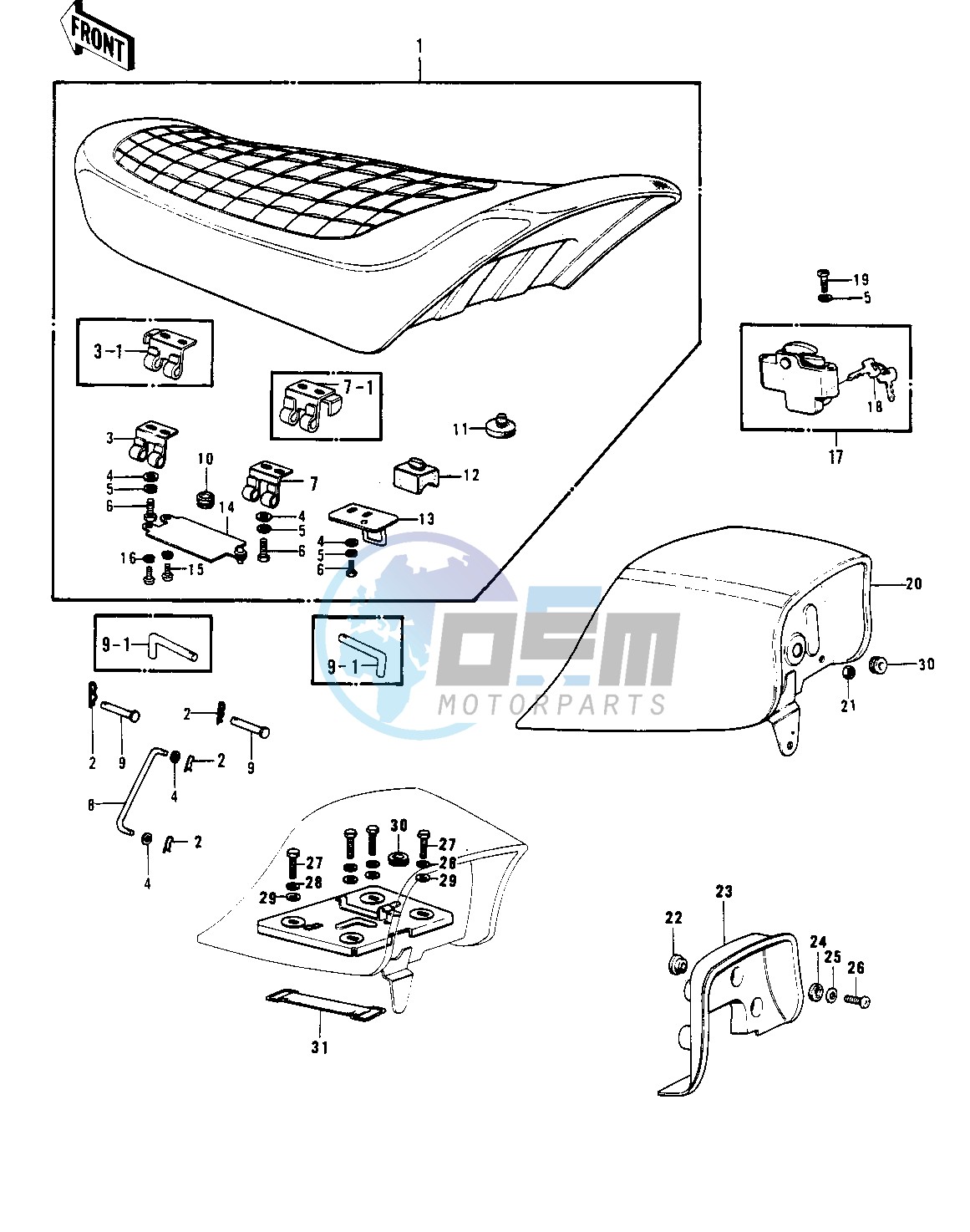 SEAT_SEAT COVER -- S1-B_C,KH250-A5- -