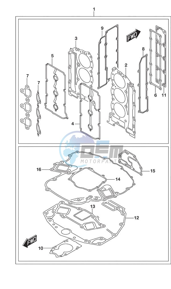 Gasket Set SS Model