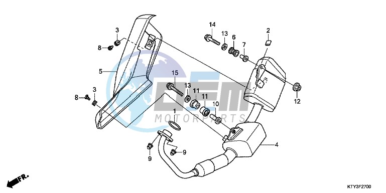 EXHAUST MUFFLER