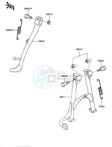 KZ 1000 M [CSR] (M1-M2) [CSR] drawing STANDS