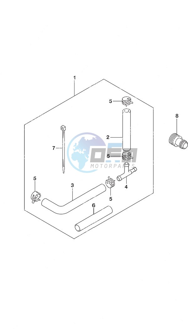 Water Pressure Gauge Sub Kit