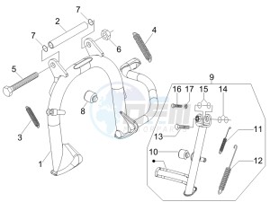 Runner 125 VX 4t e3 drawing Stand