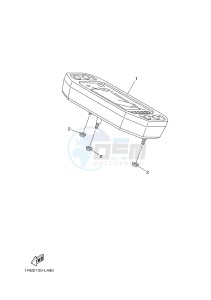 YXR700F YXR7FB RHINO 700 (1RB2 1RB3 1RB4 1RB5) drawing METER