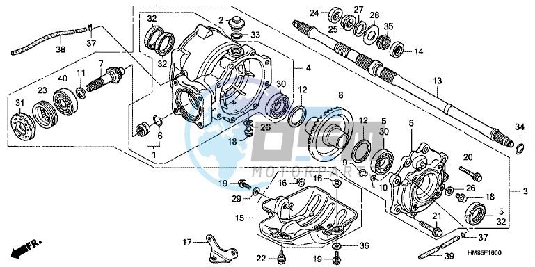 REAR FINAL GEAR