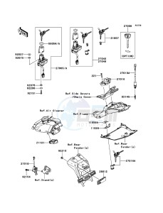 NINJA_ZX-10R ZX1000JEF FR XX (EU ME A(FRICA) drawing Ignition Switch