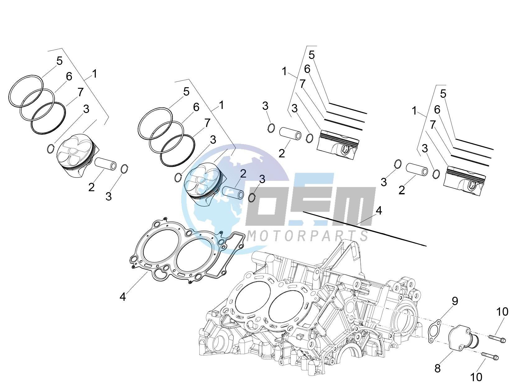 Cylinder - Piston