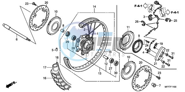 FRONT WHEEL