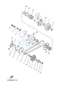 CW50N BOOSTER (2B7L 2B7M) drawing CLUTCH