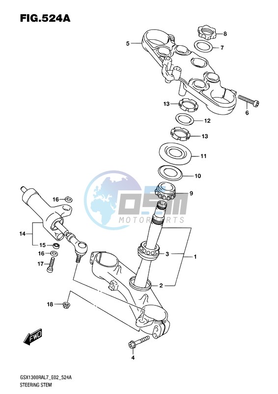 STEERING STEM