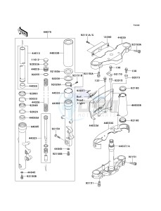 VN 1500 G [VULCAN 1500 NOMAD] (G1-G3) [VULCAN 1500 NOMAD] drawing FRONT FORK