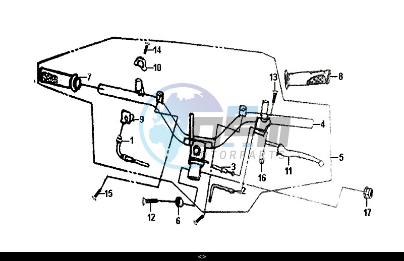 CABLE SWITCH HANDLE LEVER