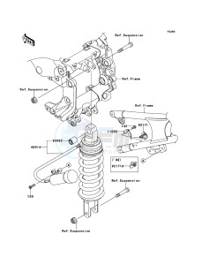 1400GTR ZG1400A8F FR GB XX (EU ME A(FRICA) drawing Shock Absorber(s)