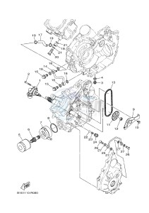 YFM700FWBD YFM70KPAJ KODIAK 700 EPS (B32K) drawing OIL PUMP