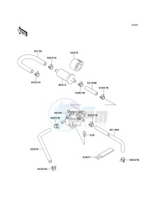 KAF 300 D [MULE 520] (D1-D2) [MULE 520] drawing FUEL PUMP