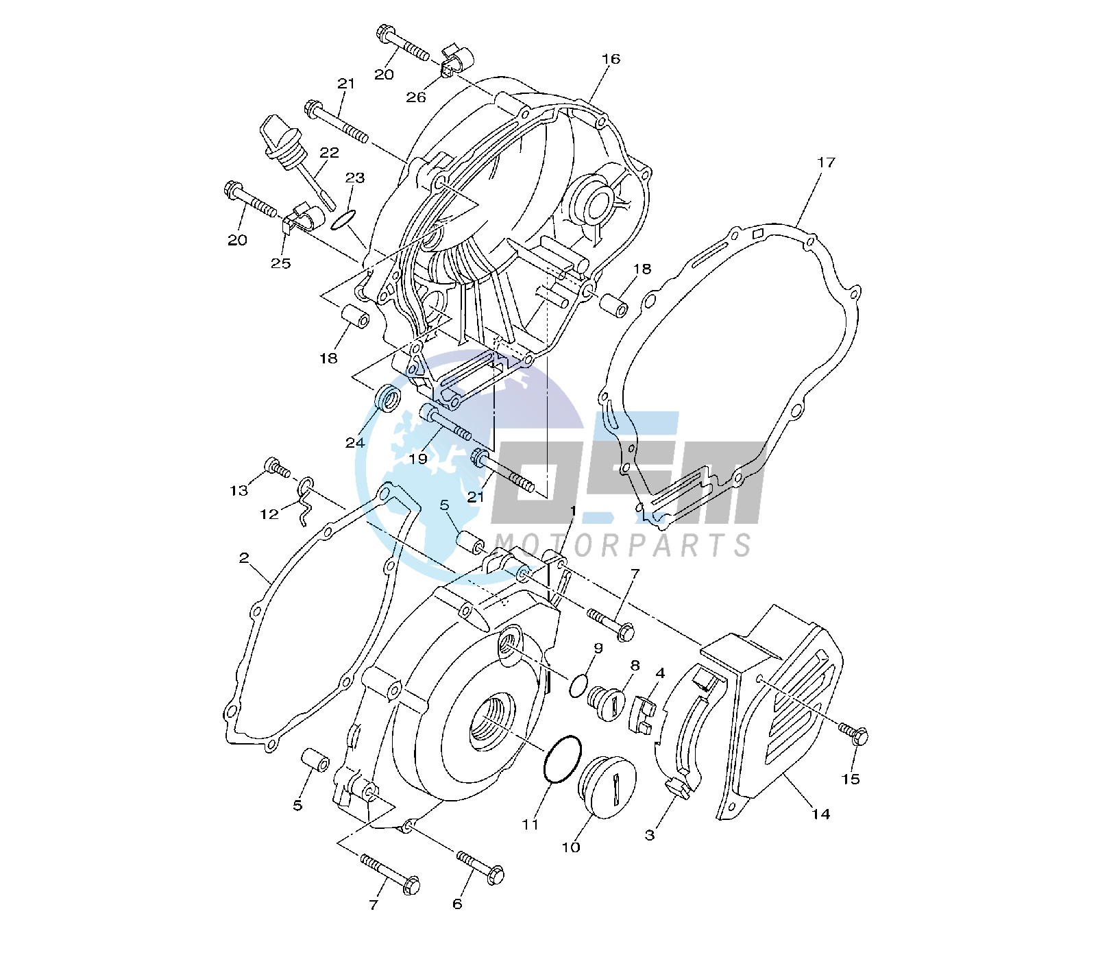 CRANKCASE COVER