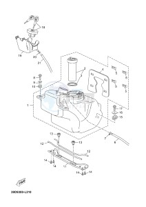 YP125R X-MAX125 X-MAX125 (2ABA 2ABA 2ABA) drawing FUEL TANK