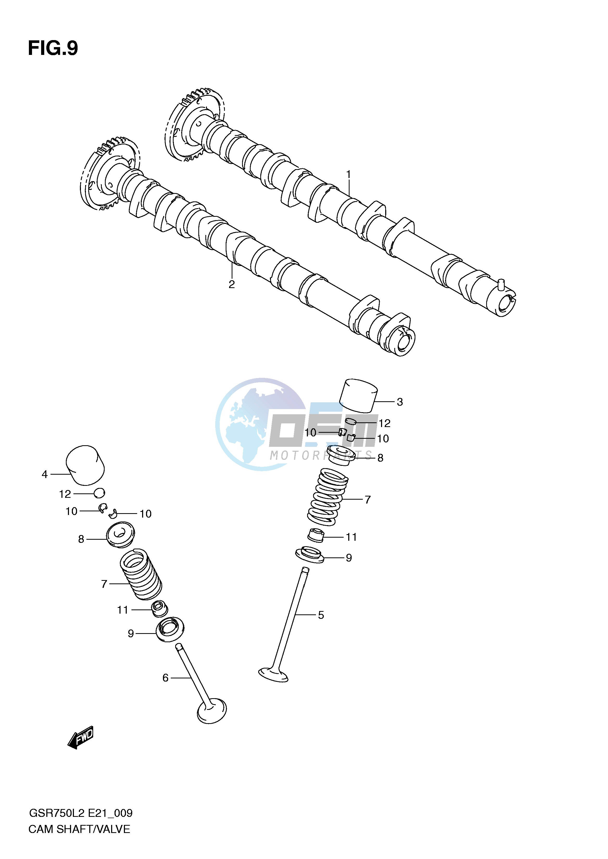 CAM SHAFT VALVE