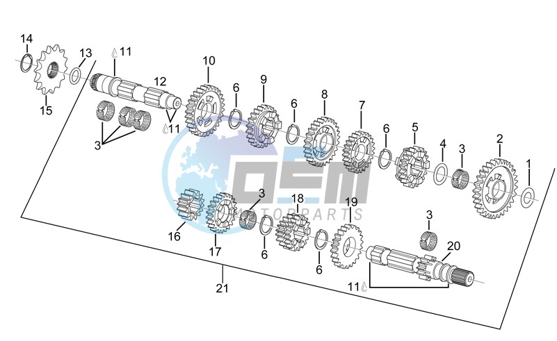 Transmission 6 speed