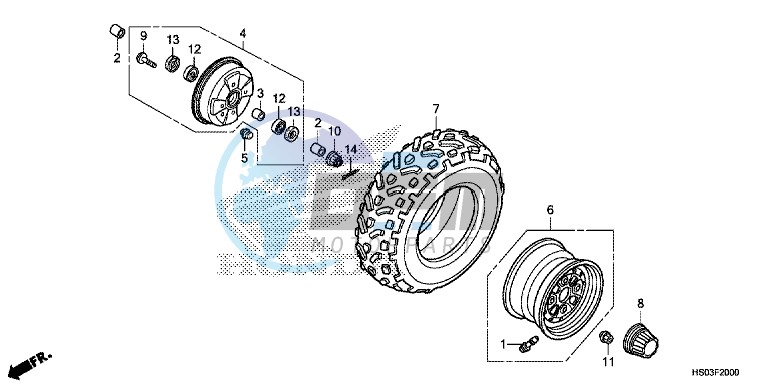 FRONT WHEEL