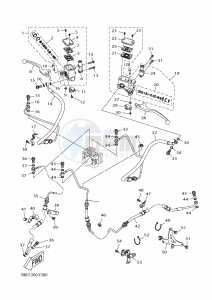 YP125R-DA XMAX 125 TECH MAX (BMJ3) drawing M. CYLINDER FOR DISK BRAKE