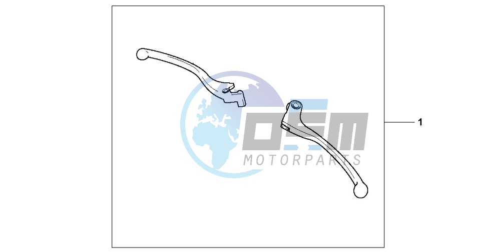 CROME LEVER KIT