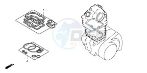 TRX350TM FOURTRAX 350 drawing GASKET KIT A