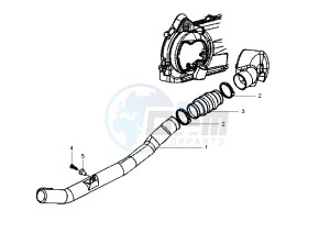 Fly 125 drawing Belt cooling