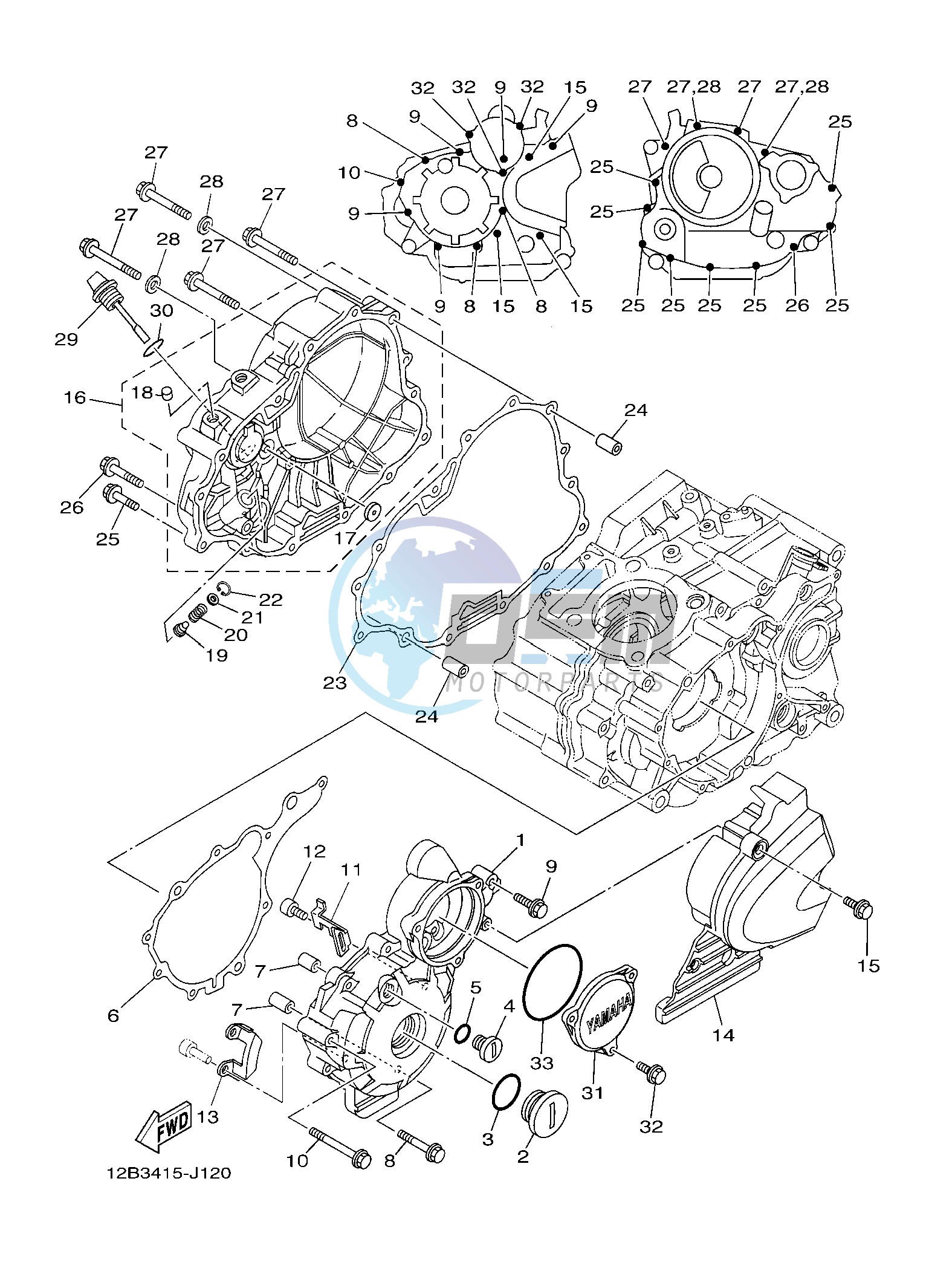 CRANKCASE COVER 1