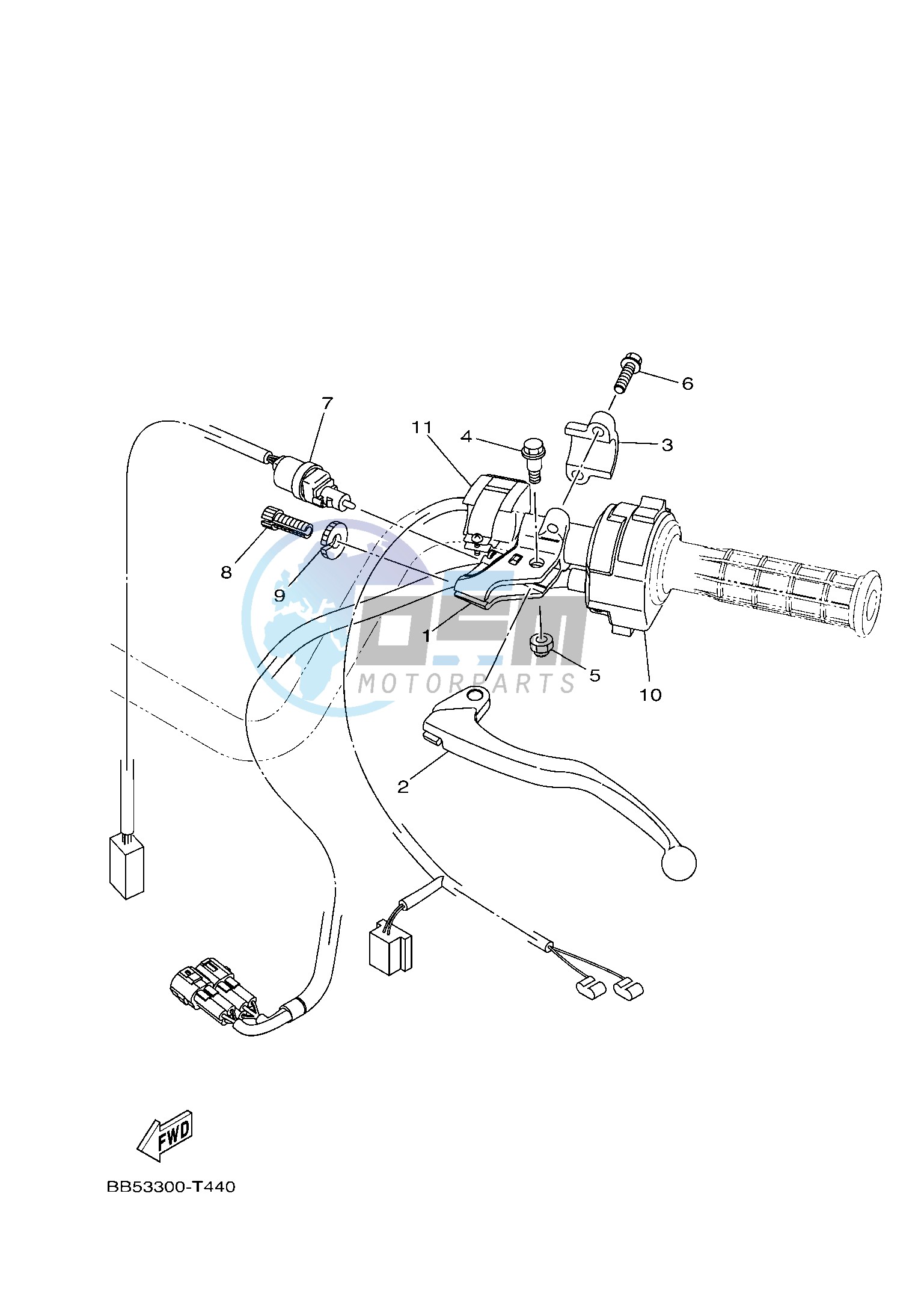 HANDLE SWITCH & LEVER