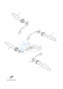 TRACER 7 35KW MTT690-U (B5T2) drawing FLASHER LIGHT