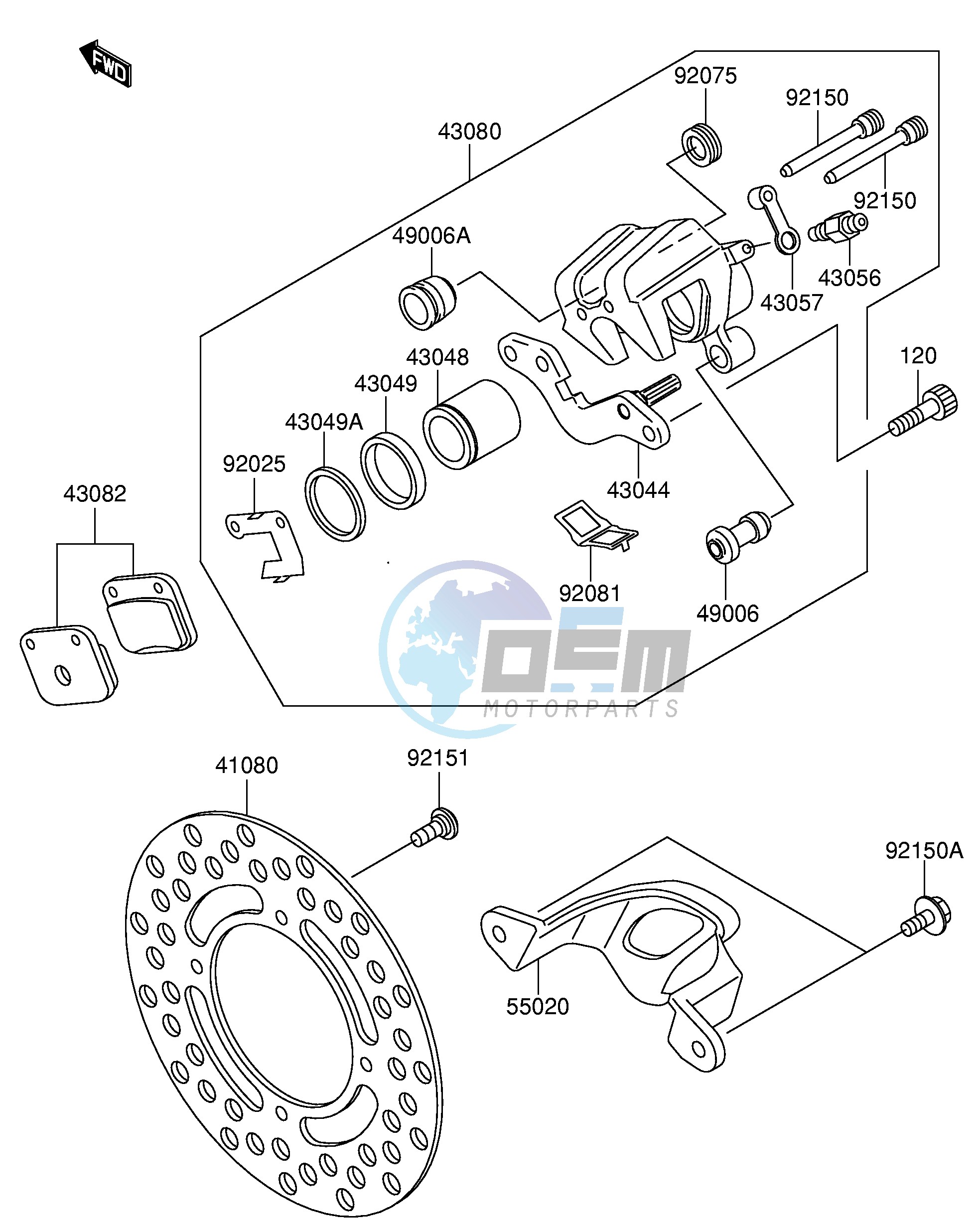 REAR BRAKE