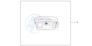 CBF600N9 Europe Direct - (ED / 25K) drawing TOP BOX INNERBAG