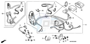 CRF450RC drawing WIRE HARNESS