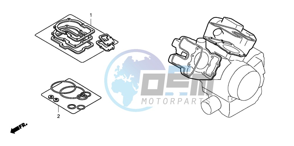 GASKET KIT A