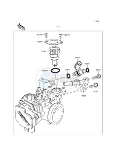 NINJA 250SL ABS BX250BGF XX (EU ME A(FRICA) drawing Throttle