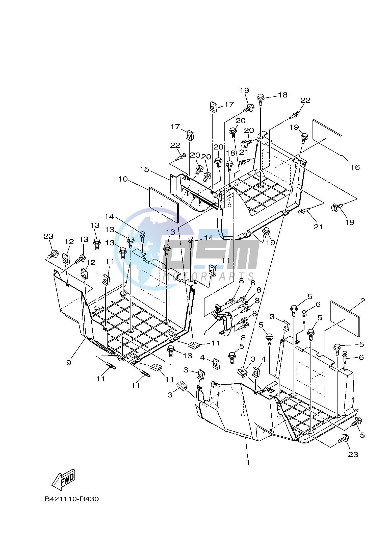 STAND & FOOTREST