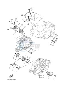 YFM700R YFM70RSBH RAPTOR 700R (2LSB) drawing OIL PUMP