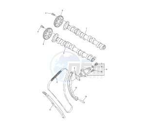 FZ6 FAZER S2 ABS 600 drawing CAMSHAFT AND TIMING CHAIN