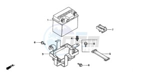 ST50 drawing BATTERY