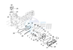 Runner VX 4T 125 drawing Oil pump