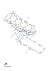 FZ1-S FZ1 FAZER 1000 (1CAK 1CAL) drawing CYLINDER